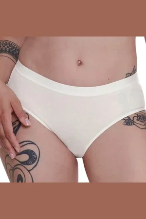 Sloggi Trosor 3P GO Casual Midi Vit bomull Large Dam