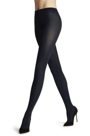 Falke Falke Strumpbyxor Women Cotton Touch strumpbyxa Mörkblå Large Dam