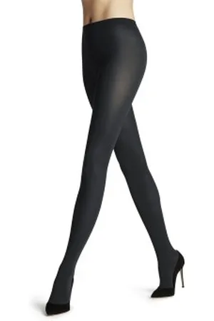 Falke Falke Strumpbyxor Women Cotton Touch strumpbyxa Mörkgrå Large Dam