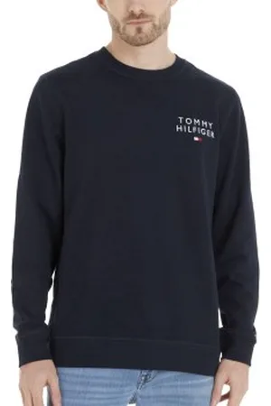Tommy Hilfiger Original Logo Lounge Track Top Marin Large Herr