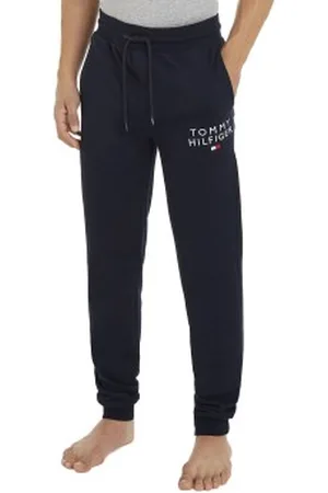 Tommy Hilfiger Original Logo Lounge Joggers Marin Large Herr