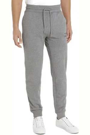 Tommy Hilfiger Original Logo Lounge Joggers Grå Large Herr