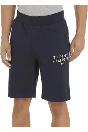 Tommy Hilfiger Original Logo Lounge Shorts Marin Large Herr