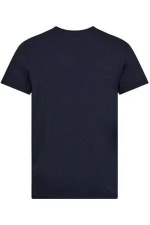 Dovre O Neck T Shirt Marin Small Herr