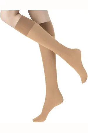 Oroblu Strumpbyxor Mi-Bas Jeune Knee-High Sand polyamid One Size Dam