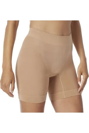 Schiesser Women Biker Shorts Beige polyamid 3XL Dam