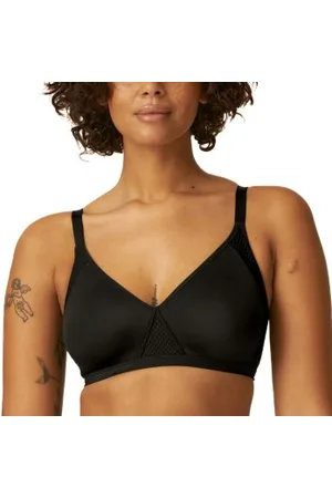NATURANA BH Modern Minimizer Soft Bra Svart B 75 Dam