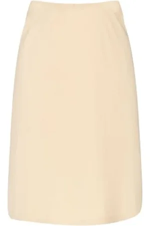 Missya Seamless Slip Skirt Beige L/XL Dam