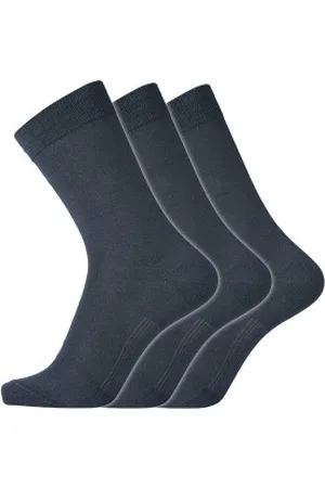 Dovre Strumpor 3P Cotton Socks Marin Strl 40/45 Herr
