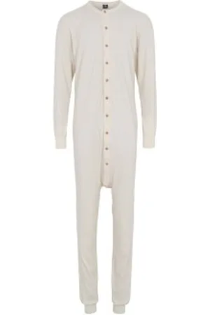 Dovre Organic Cotton Overall Beige ekologisk bomull Medium Herr