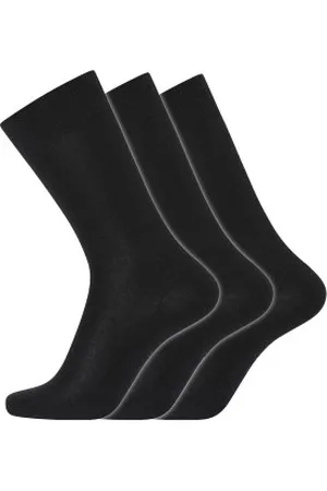 Dovre Strumpor 3P Organic Wool Sock Svart Strl 40/45 Herr