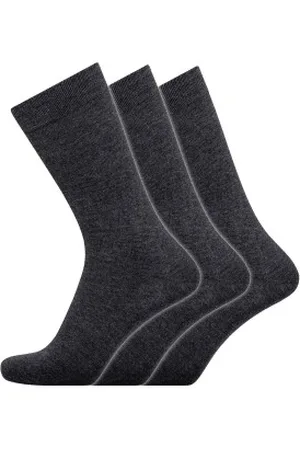 Dovre Strumpor 3P Bamboo Sock Mörkgrå Strl 40/45 Herr
