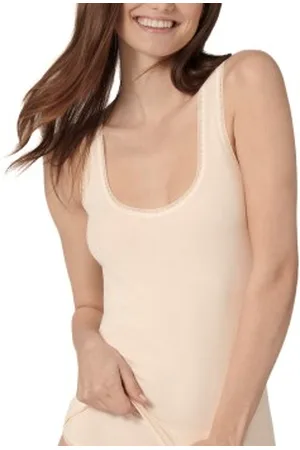Sloggi 2P GO Tank Top Puder bomull X-Small Dam