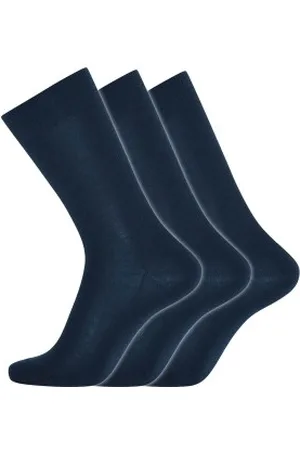 Dovre Strumpor 3P Organic Wool Sock Marin Strl 40/45 Herr