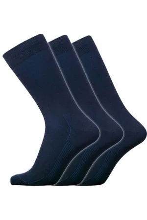 Dovre Strumpor 3P Bamboo Sock Marin Strl 40/45 Herr