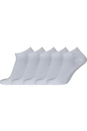 Dovre Strumpor 5P Sneaker Footie Vit Strl 40/45 Herr