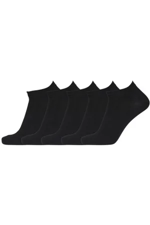 Dovre Strumpor 5P Sneaker Footie Svart Strl 40/45 Herr