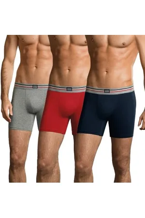 Jockey Kalsonger 3P Cotton Stretch Boxer Trunk Blandad Färg bomull 3XL Herr