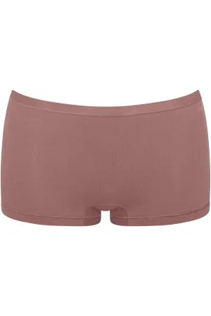Sloggi Trosor 3P GO Daily Cotton Shorts Mörkrosa bomull Large Dam