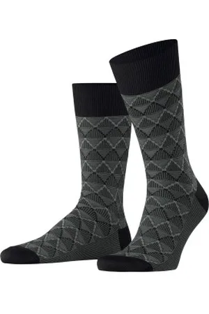 Falke Falke Strumpor Colonial Style Socks Svart Strl 43/44 Herr