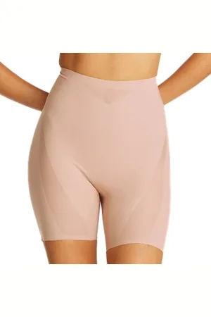 Calvin Klein Trosor Sculpted Shapewear Short Beige Small Dam