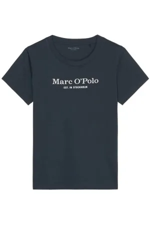 Marc O’ Polo Marc O Polo Slim T-Shirt Marin bomull Large Dam