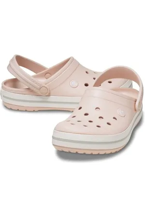 Crocs Crocband Unisex Vit/Rosa US M5/W7 (EU 37-38)