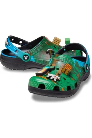 Crocs Classic Minecraft Clog Flerfärgad US M10/W12 (EU 43-44)