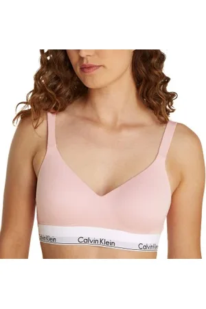 Calvin Klein BH Icon Cotton Modal Lift Bralette Rosa Small Dam