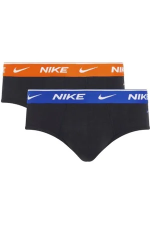 Nike Kalsonger 2P Everyday Cotton Stretch Briefs Blå/Orange bomull X-Small Herr