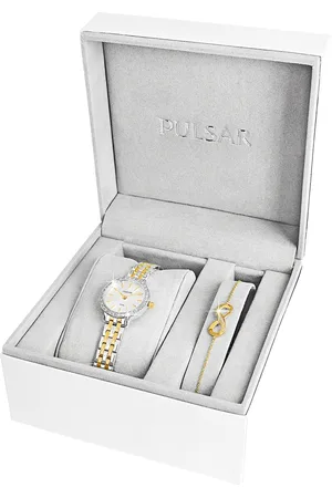 Pulsar Damklocka med Armband