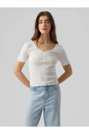 VERO MODA Kvinna T-shirts - T-shirt