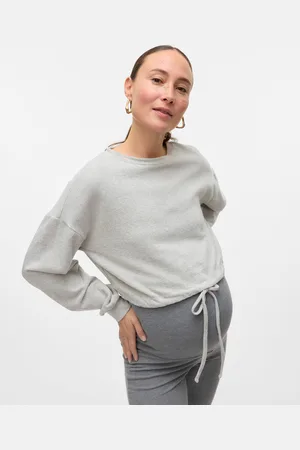 Mama;licious Normal Passform O-ringning Sweatshirt