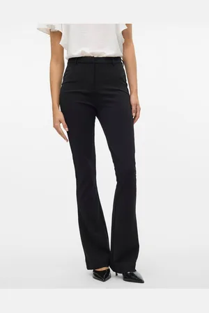 VERO MODA Vmamira Medelhög Midja Byxor