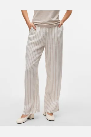 VERO MODA Vmlinn Medelhög Midja Byxor