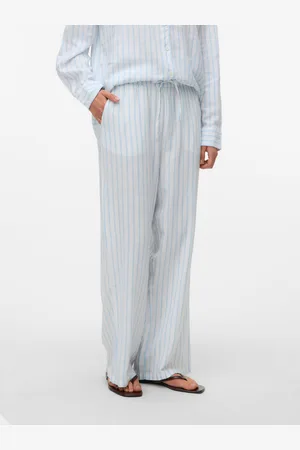 VERO MODA Vmlinn Medelhög Midja Byxor