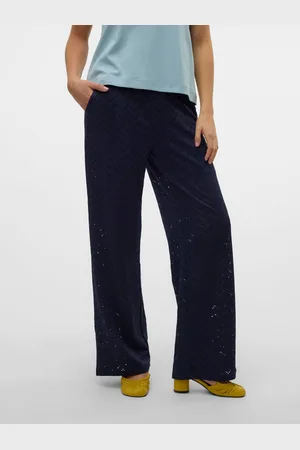 VERO MODA Vmthas Medelhög Midja Byxor