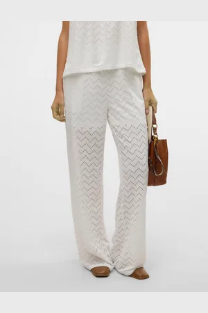 VERO MODA Vmthas Medelhög Midja Byxor