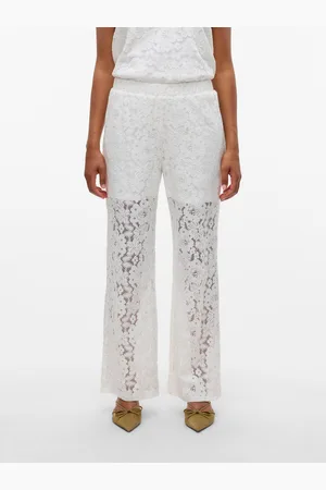 VERO MODA Vmhoney Medelhög Midja Byxor