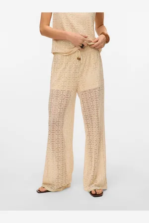 VERO MODA Vmmaya Medelhög Midja Byxor