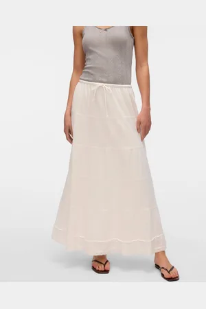 VERO MODA Vmclementine Hög Midja Lång Kjol