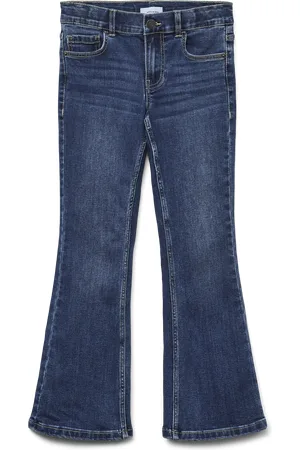 VERO MODA Vmriver Hög Midja Vid Passform Jeans