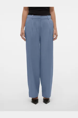 VERO MODA Vmcassidy Medelhög Midja Byxor