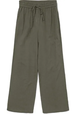 VERO MODA Vmcaia Medelhög Midja Byxor