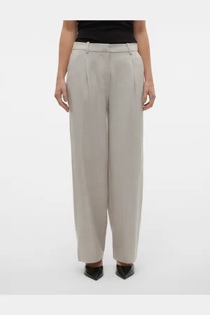 VERO MODA Vmcassidy Medelhög Midja Byxor
