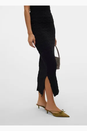 VERO MODA Vmregina Hög Midja Midikjol