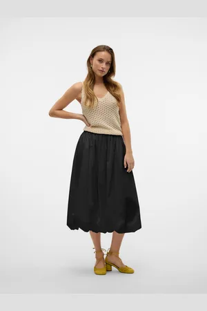 VERO MODA Vmfriba Hög Midja Lång Kjol
