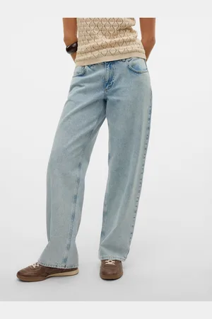 VERO MODA Vmrancy Medelhög Midja Vida Ben Jeans