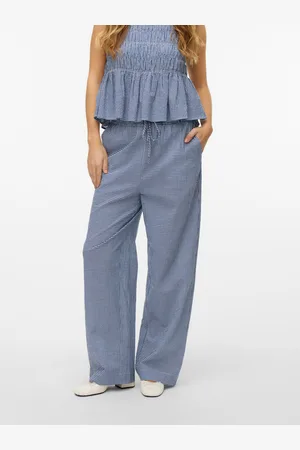 VERO MODA Vmroberta Hög Midja Byxor