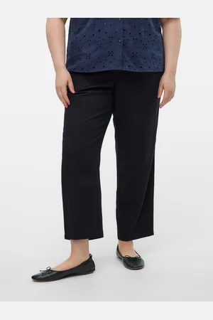 VERO MODA Vmcjesmilo Medelhög Midja Byxor